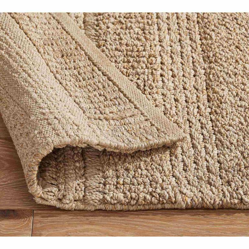 Pottery Barn Stk Aubon Faux Natural Fiber Indoor/Outdoor Rug 152x244cm image number 1